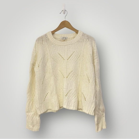 Madewell Charley Pullover Alpaca Blend Sweater Sz S - Picture 2 of 13
